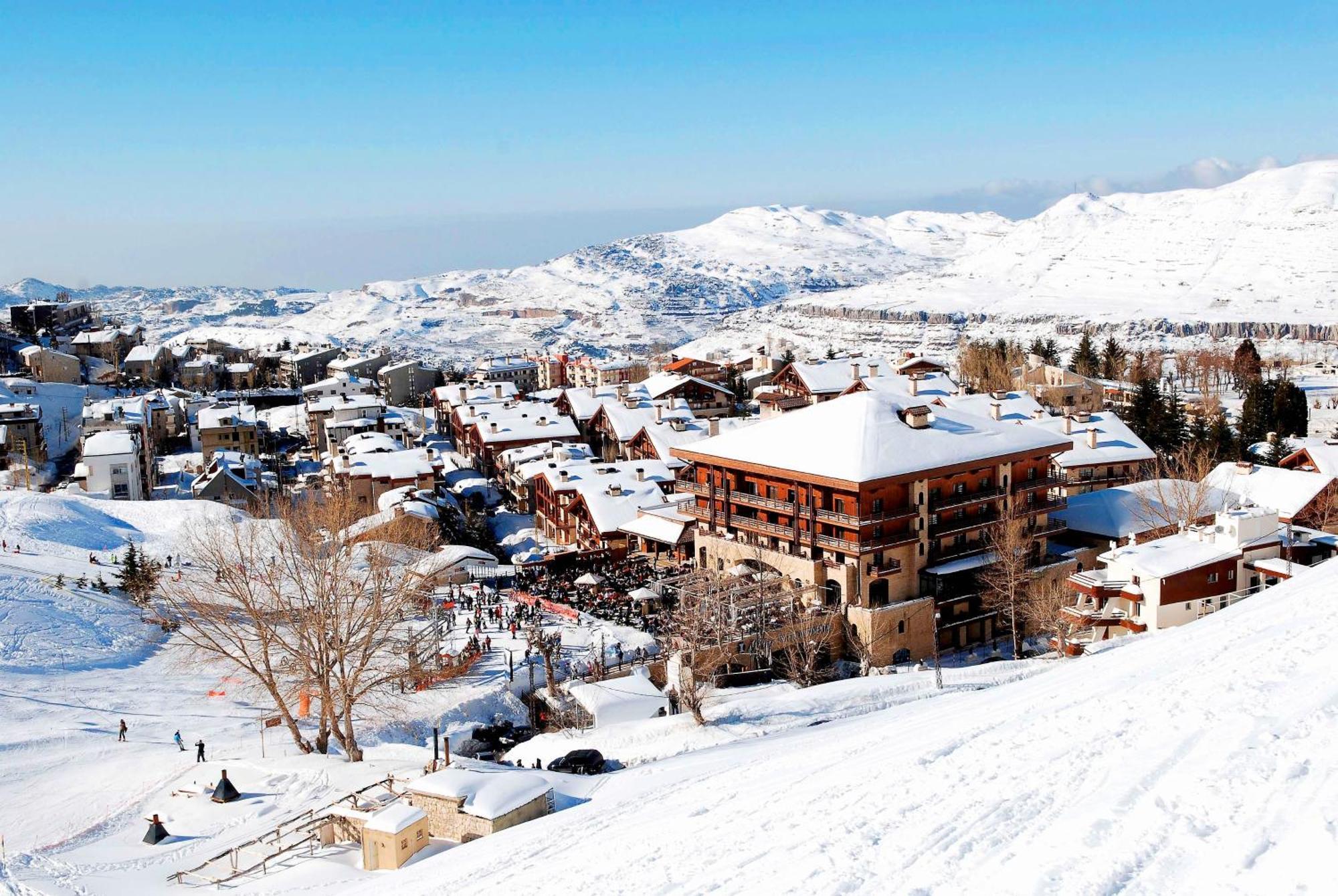 Intercontinental Mzaar Lebanon Mountain Resort & Spa By Ihg Mzaar Kfardebian Kültér fotó